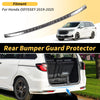 Honda Odyssey 2019-2025 Silver Tone 1 x Piece Rear Bumper Topper