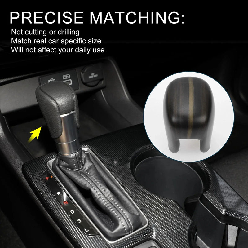 Honda Civic (2022-2025) Black 1 x Automatic Gear Shift Knob Cover