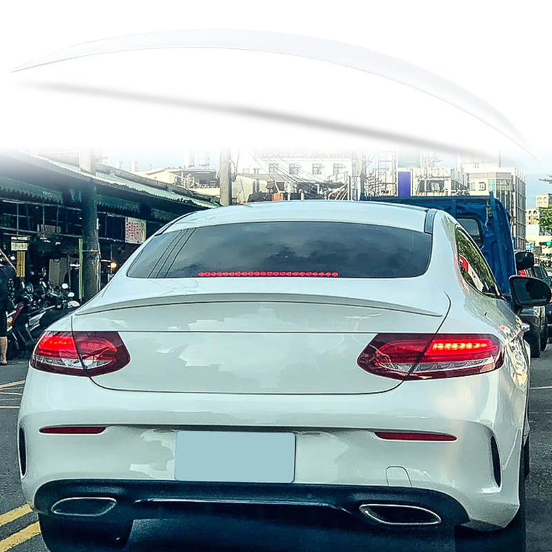 Mercedes Benz C205 799 Diamond White Rear Boot Spoiler (2015-2020)