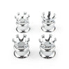 Harley Sportster XL883 4 x Motorcycle Head Bolt Topper Cover Caps