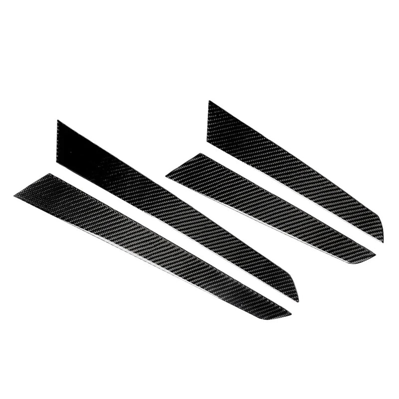 Mercedes-Benz W204 4Pcs Carbon Fiber Door Panel Covers (2007-2014)