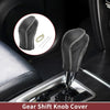 Nissan Maxima Gear Shift Knob Cover 16-23 Black Beige Faux Leather