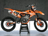 KTM SXF 250 Custom Decals GLOW STYLE (2007-2010)