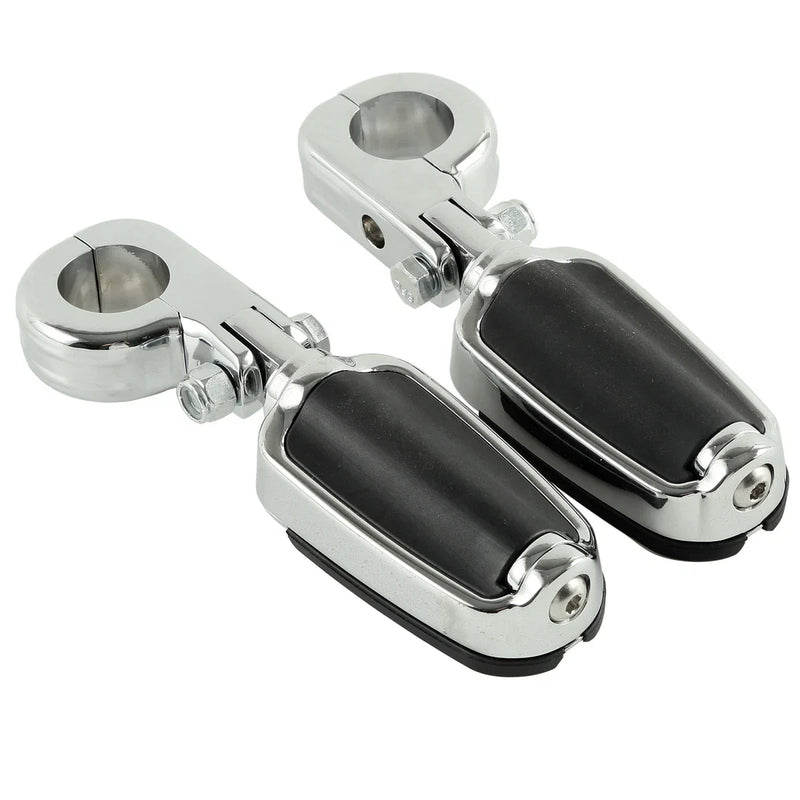 Harley Softail Slipstream Engine Guard 1 1/4" Footrests Pegs Mount