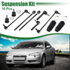 Dodge Grand Caravan 10x Front Suspension Kit Inner Outer Tie Rod End