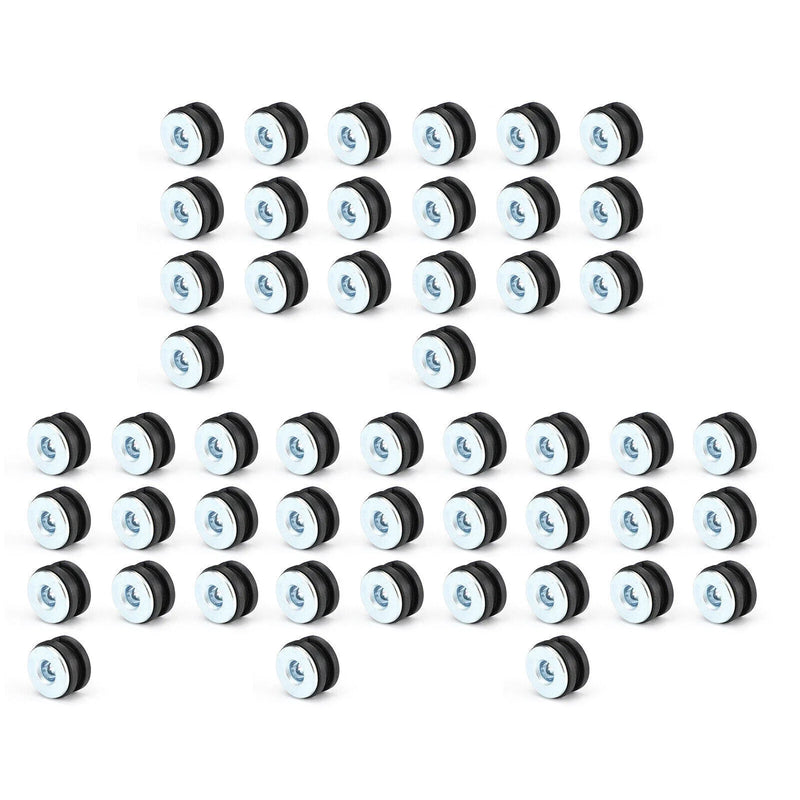 Motorcycle Scooter 50pcs M6 Eyelets Cushion Side Cover Fairing (F2)