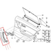 BMW E90 328i 2 x Inner Door Handle Pull Trim & Cover (2007-2013)