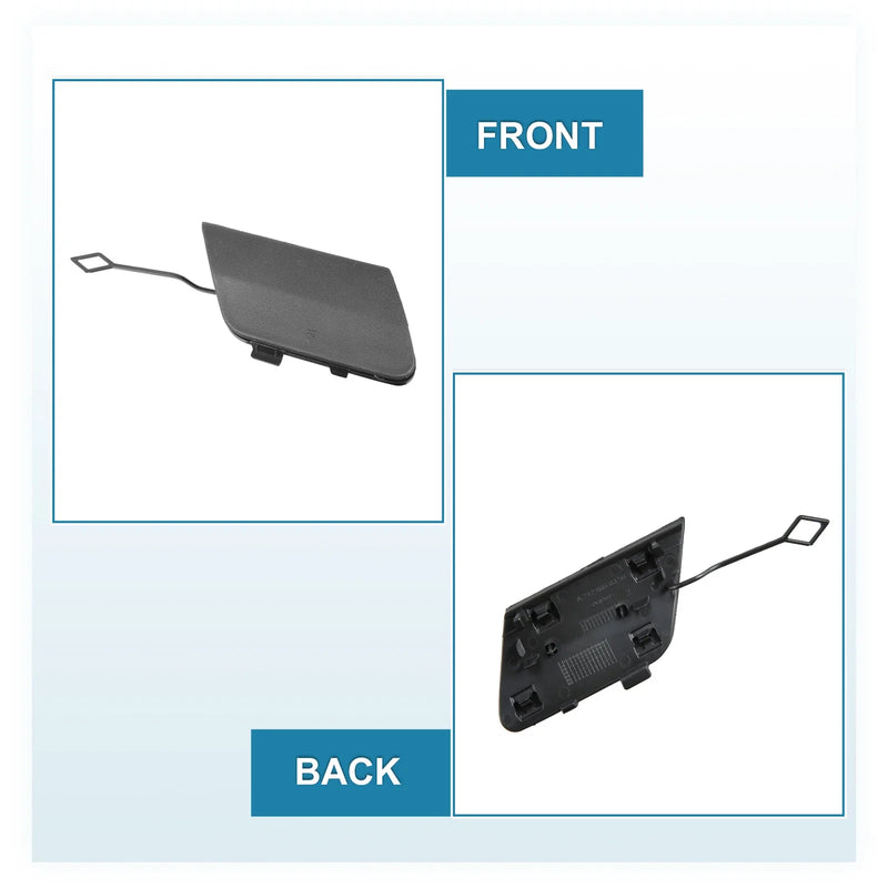 Mercedes-Benz E200 (2014-2016) Black Car Rear Bumper Tow Hook Cover