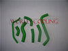 Kawasaki KX450F KXF450 (2009-2011) Green Silicone Radiator Hose