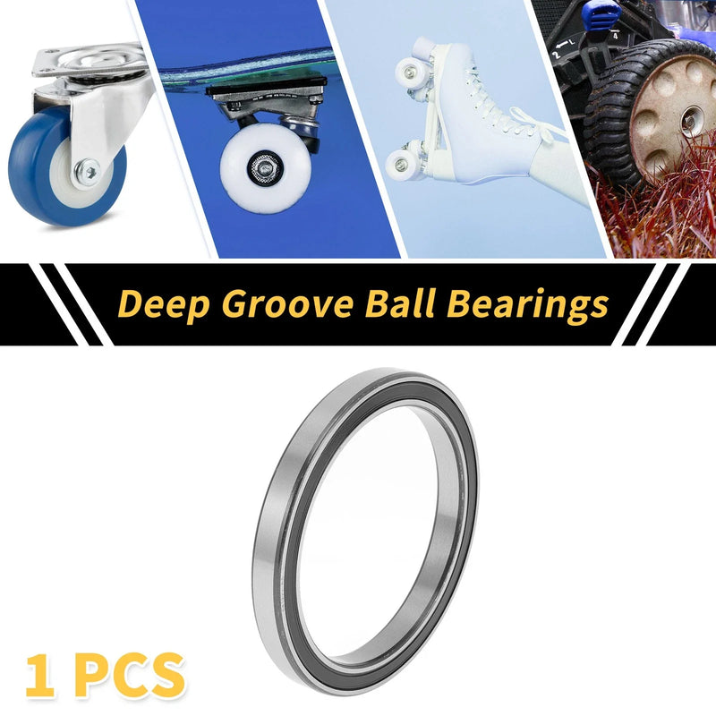 Scooter Skateboard Wheel 95x120x13mm Deep Groove Ball Bearings P5