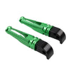 Yamaha R3 R15 R25 MT-03 MT-07 MT-09 XSR700 Rear Passenger Foot Pegs Green