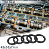 Oil Seal 42x55x7mm Black 5 Pcs