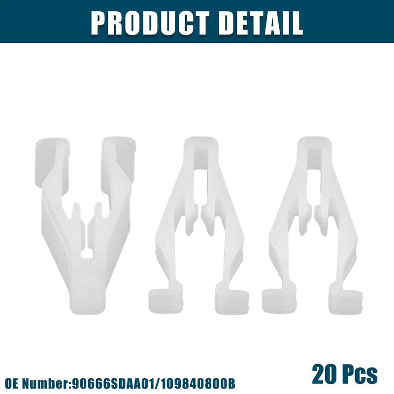 Honda Interior Trim 20 x Retainer Fastener Clips (No. 90666SDAA01)