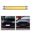 Universal Gold Adjustable Front Bumper Lip Splitter Strut Rod Tie Support Bar