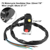 Motorcycle Switch / 7/8 22mm / Handlebar Switch with Horn Indicator Light