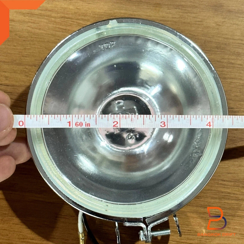 Universal Auxiliary Driving Lamp H3 55W 4" Denji Clear Lens Fog Light