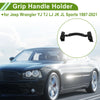 Jeep Wrangler YJ TJ LJ JK JL 1987-2021 Black Roll Bar Grab Handles