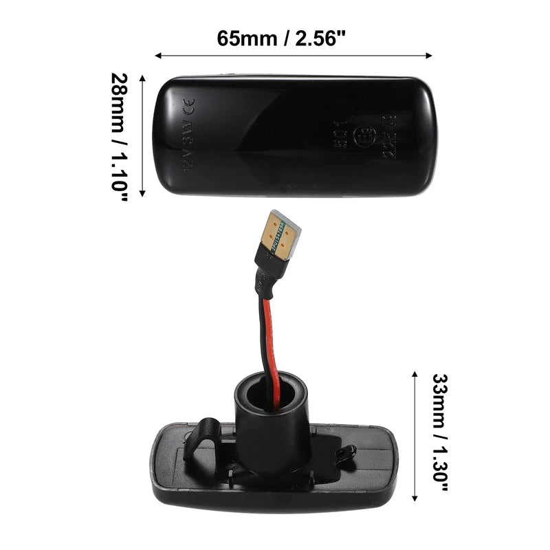 Dodge Caliber Journey Pair LED Side Indicator Repeater Light