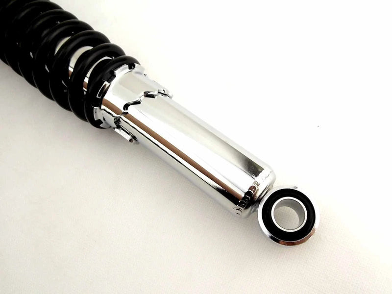 Suzuki GS650 Katana 365mm JBS Black/Chrome Rear Shock Absorbers (1983-1989)