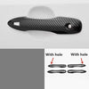 Toyota Corolla 8Pcs Carbon Fiber Door Handle Bowl Cover Trim (2019–2023)
