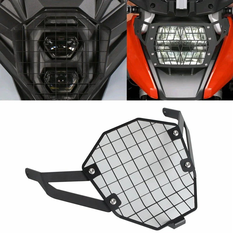 Suzuki V-Strom 800DE Black Headlight Guard Cover (2023-2024)