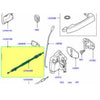 Land Rover Range Rover L322 Front Door Outer Lock Control Release Cable