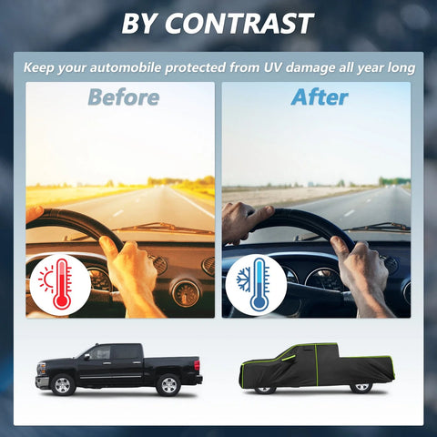 Chevrolet Silverado Car Cover Waterproof 6.6ft Short Bed (2000-2018)