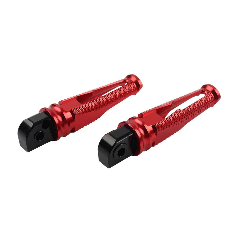 Yamaha YZF R1 R6 Red Foot Pegs Rear Passenger Footrests