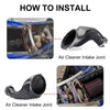 Yamaha YFZ450 04-09 Air Box to Carburetor Rubber Intake Boot