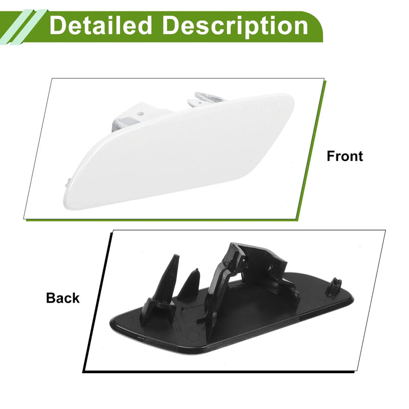 Porsche Panamera 2017-2021 - White Cap Left Washer Nozzle Cover