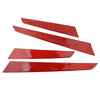 2007-2013 Mercedes Benz C W204 Red Door Panel Cover Trim (2007-2013)