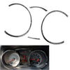 Mitsubishi Lancer EVO X 4 Pcs Carbon Fiber Speedometer Panel Frame (08-15)