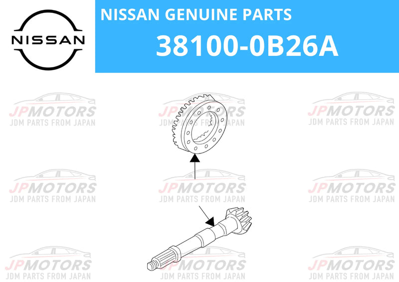 NISSAN Frontier GEAR SET FINAL DRIVE (2005–2021)