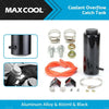 Radiator Coolant - Universal 800ml Black Overflow Catch Tank