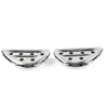 Harley Touring Chrome Rear Passenger Floorboard Foot Pegs (1993-2023)