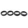 Front Fork Damper Shock Absorber 4 x Black Oil Seals Dust Seals (All Years)