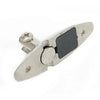 1 3/16 x 3 1/2 QUICK RELEASE Deck Silver Hinge Mount Bimini Top Marine Hardware