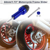 Motorcycle 10mm Blue Slider Frame Bolt 1 Set