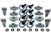 Yamaha Honda Suzuki D-Ring Dzus Fasteners 8x Fairing