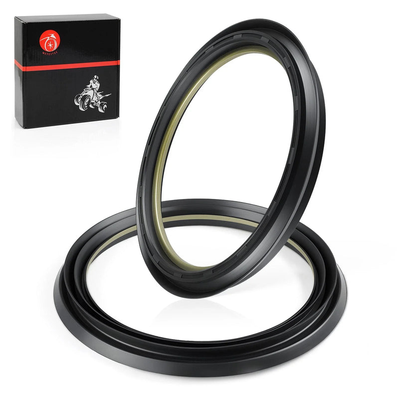 Honda Rubicon 500 Rancher 350 400 2 x Front Brake Drum Dust Seal (2003–2013)