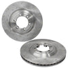 D-Max Front 12~16 Dimple Drilled & Slotted Disc Brake Rotors