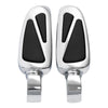 Harley Low Rider Chrome Rider Driver & Passenger Footpegs (2018-2025)