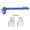 Motorcycle Set 33mm Motorcycle Handlebar Clip Ons Blue