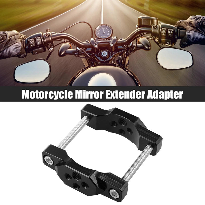 Motorcycle Black Lamp Holder / 17–63mm / Mount Bracket Clamp