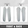 Honda Odyssey (2000-2011) - 1 Pair, Gray Car Armrest Covers