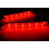 Honda CR-Z CR-V Acura LED Rear Bumper Reflector Tail Lights (2010-2016)
