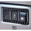 Toyota Tundra, Sequoia Carbon Fiber Side Dash Button Cover Trim (2007-2023)