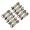 Car Interior 10 x 31mm C5W COB LED Dome Reading Light Bulbs (All Years)