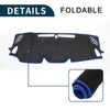 Subaru Levorg VN Black Blue Dashboard Cover Mat (2014-2023)