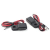 Motorcycle - Amber, Black Mini LED Turn Signal Blinker Lights